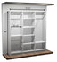 Double Hang Standard Shelf & Basket – 79.25" Wide
